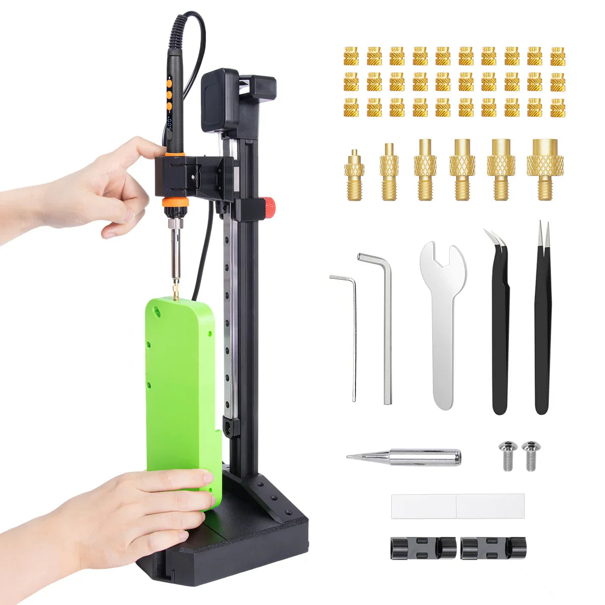 Mintion - NutoPresse Pro Pour Insert Fileté Conçu pour Impression 3D (Nutopress Pro Heat Insert Tool kit) for CNC Kitchen