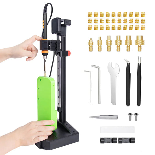 Mintion - NutoPresse Pro Pour Insert Fileté Conçu pour Impression 3D (Nutopress Pro Heat Insert Tool kit) for CNC Kitchen